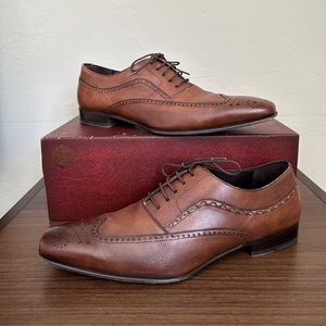 Mezlan Valera Cognac Oxford Dress Shoes 9.5